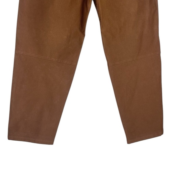 LULULEMON ABC Relaxed Utilitech Cropped Pants in Copper Brown Size 38 - Picture 7 of 11